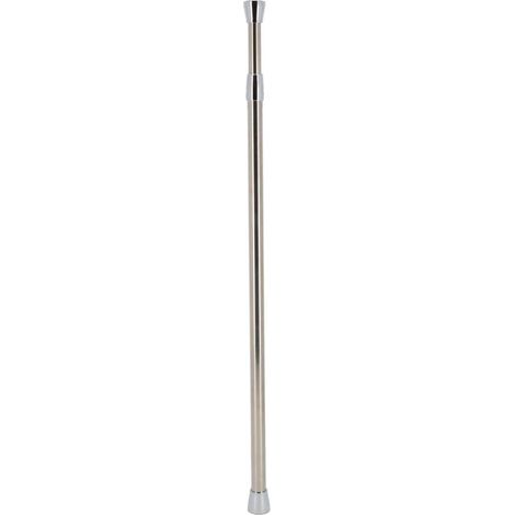 Barra de ducha acero inoxidable 70-120 cm - cromo - Tendance