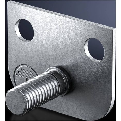 Rittal DK 7829.200 Punto di messa a terra Lamiera d'acciaio 1 pz. (1/3)
