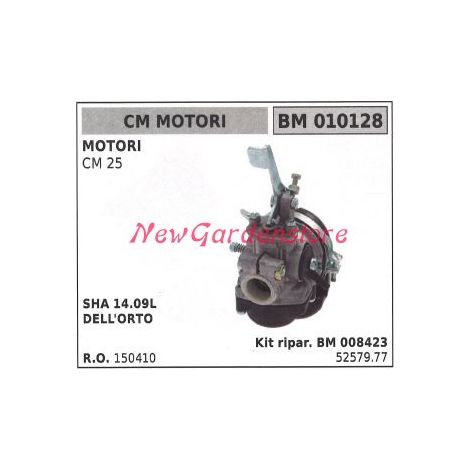 Carburatore a vaschetta CMMOTORI motopompa CM 25 010128
