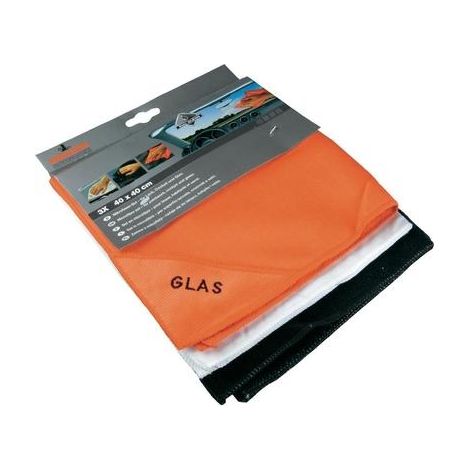 Paño microfibra nigrin 71111 pack 3 40x40 cm