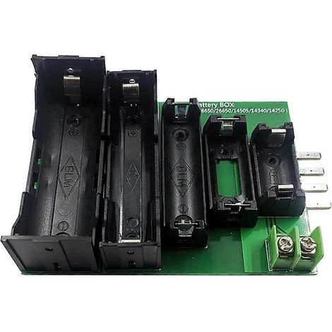 Batterietester-Gehäuse mit 4 & 2-Draht-Anschluss 18650 26650 14505--