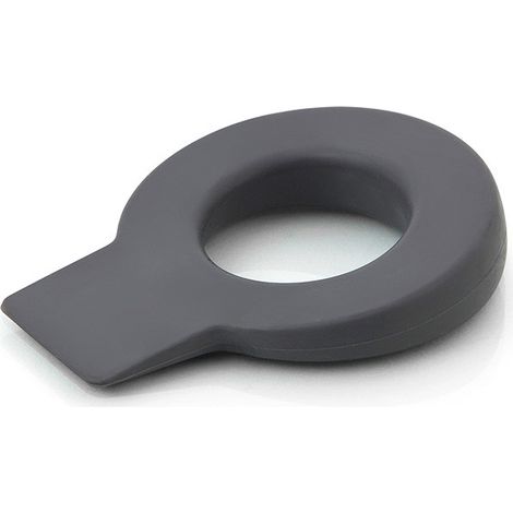 REI Fermo cuneo in plastica antracite per serratura porta pensile mod.660 (1/5)
