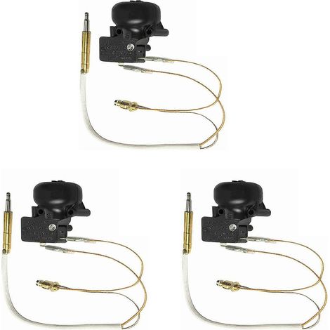 Lot de 3 Thermocouple et Tilt interrupteur pour Patio Heater Dump interrupteur pour Propane Heater Patio Heater extérieur Essence Heater (1/5)