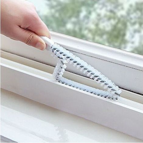 SHINING HOUSE Mehrzweck-Reinigungsbürste für Fenster oder Schiebetüren (1/5)