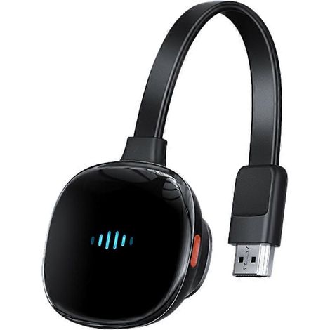 Projecteur d'écran pour téléphone portable avec TV, connexion sans fil, transfert d'écran vers un moniteur ou un ordinateur (1/5)