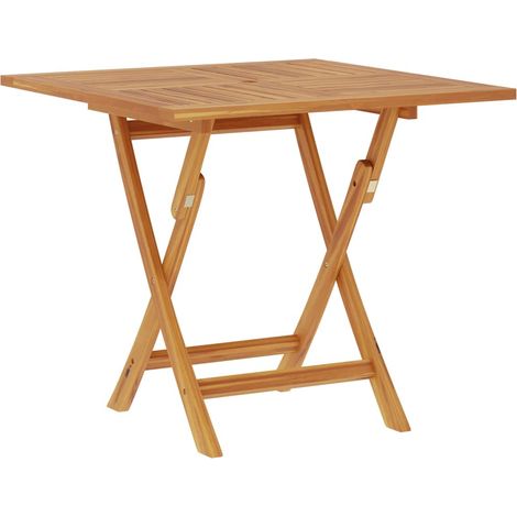 Maison Exclusive - Tavolo da Giardino Pieghevole 85x85x76cm Legno Massello di Teak