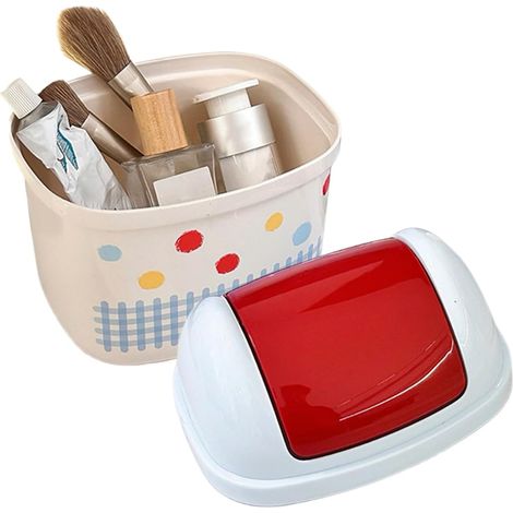 de Bureau Mini Mini Poubelle de Bureau pour Salle de Bain (1/5)
