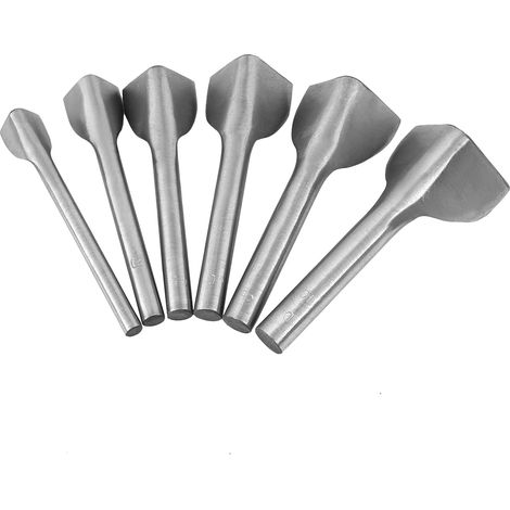 Ensemble de 6 outils de coupe-ceintures en forme de V pour la couture du cuir à domicile (15-40 mm) (1/5)