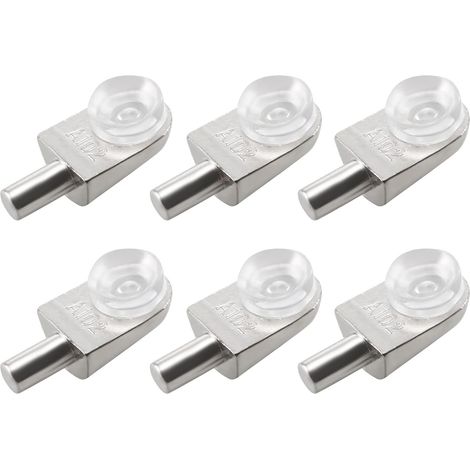 [French Days]20pcs Taquets étagère mural support d'étagère en verre en alliage de zinc ventouse (1/5)