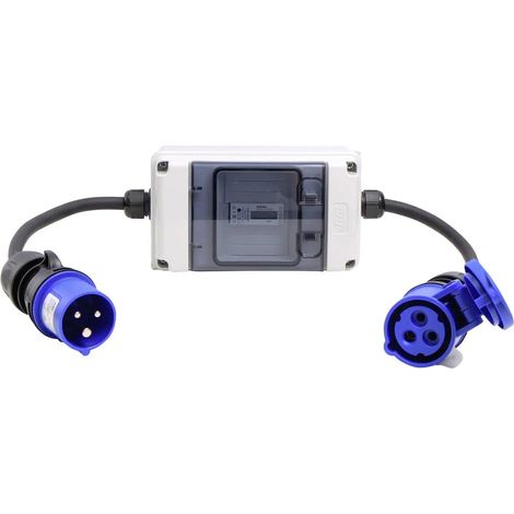 [NEUWERTIG] B-Ware Counttec Ec116 C Mobiler Stromzähler Digital 16 A Wechselzähler Drehstockzäh863