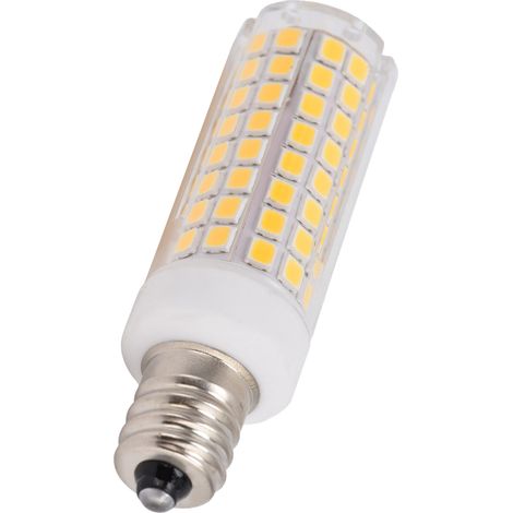 Ampoule LED E12 102 LED 1000 lm, intensité variable, pour lampes de table et lustres, 110 V, 10 W, blanc chaud (1/5)
