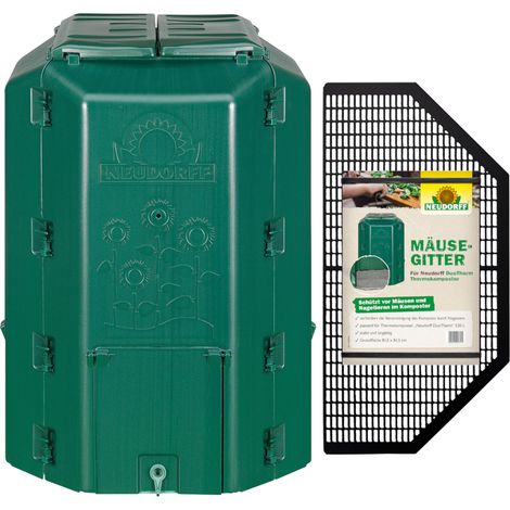 Neudorff Thermokomposter DuoTherm 530 Liter + Mäusegitter (1/5)