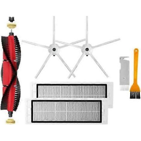 Ersatzteilset für Xiaomi Roborock S5 Max, S6 und S6 Maxv Staubsauger: rotierende Bürste, HEPA-Filter und Zubehör. Ersatzteile.
