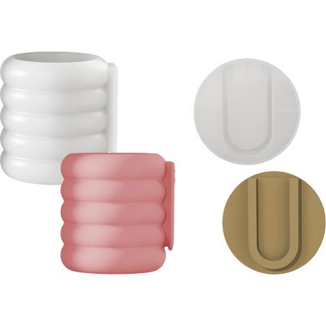 Molde de silicona flexible para anillo colgante de montaje en pared (1/5)