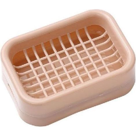 Selbstklebende, wasserfeste Seifenschale zur Wandmontage für die Küchenspüle, rosa