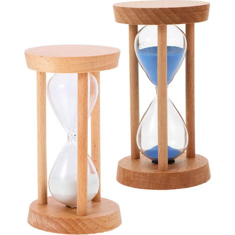Minuteur de Cuisine en Verre à Trois colonnes, Lot 2 pièces, avec (1/5)