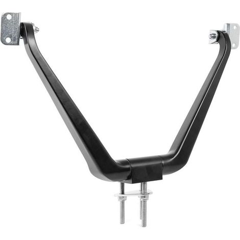 HERRAJES ALK respaldo aluminio negro mate , 0UNIDADES , HERRAJES ALK respaldo aluminio negro mate , 0UNIDADES (1/3)