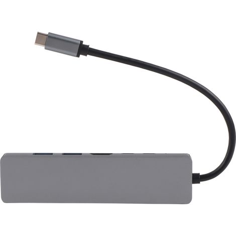 6-in-1 USB-C-Hub mit 87-W-PD-Schnellladefunktion, mehreren HDMI-, USB-3.0- und RJ45-Anschlüssen sowie einem multifunktionalen Typ-C-Adapter (1/5)