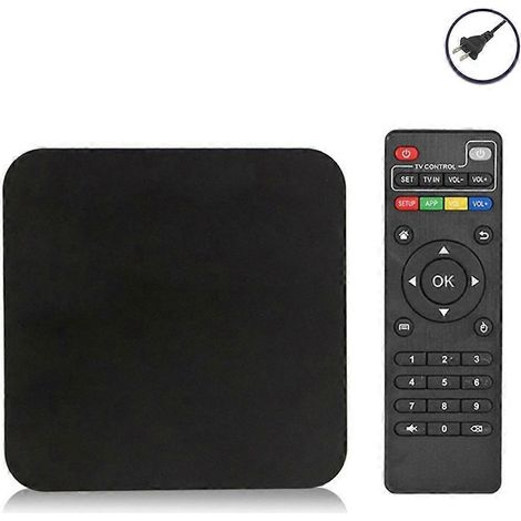 4K-TV-Set-Top-Box mit Mediaplayer für Android 7.1 (Videoformate) – US-Stecker – 8 GB Speicher