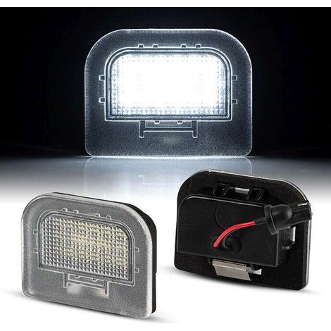 KIT LUCI TARGA LED COMPATIBILE CON KIA OPTIMA SportsWagon JF Dal 2015+ Canbus smd plafon, VETRO TRASPARENTE (1/5)