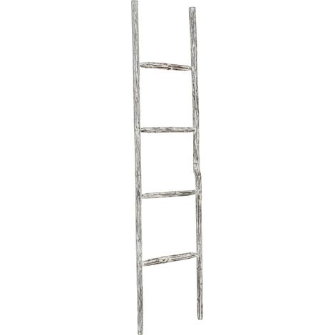 Handtuchhalter Leiter Holz moderner Badezimmerboden Wand zu Wand dekorativer Leiter Handtuchhalter Objekthalter Bücherregal