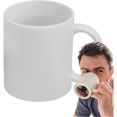 Tasse À Café Drôle Contenant À Boire En Céramique - Tasses À Eau En Porcelaine - Pour Jus Bière Lait Salle À Manger Bureau Restaurant Hôtel Collectionneurs Amateur D'Humour (1/5)