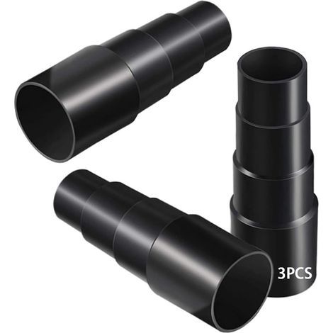 Adaptateur Tuyau Aspirateur - Réducteur PVC Souple 25/30/34/42 mm - Compatible Outils Electriques et Aspirateurs - 3 Pièces (1/5)