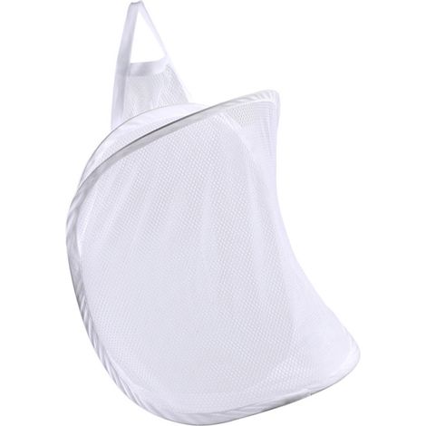 Panier à linge en maille mural pliable, pour salle de bains, dortoir et appartement pour la maison, la cuisine et le bureau (1/5)