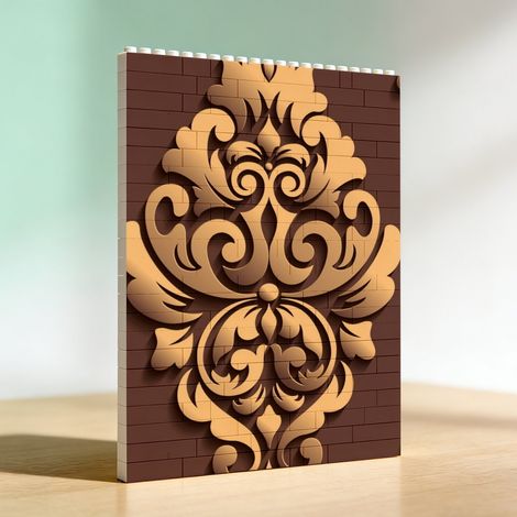 Souvenir minimaliste en blocs : embellissez votre foyer avec simplicité (1/5)