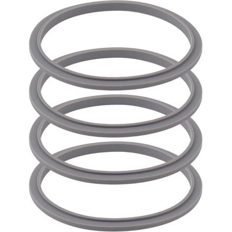 Lot de 4 joints de mixeur pour mixeur personnel NutriBullet 600 W et mixeur personnel NutriBullet 900 W, pièces de rechange en silicone pour mixeur, joint torique, accessoires (1/5)