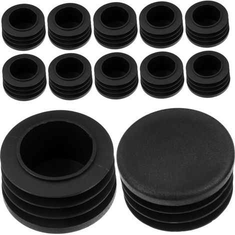 Lot de 20 embouts antidérapants en nylon tubes ronds maison bureau (1/5)