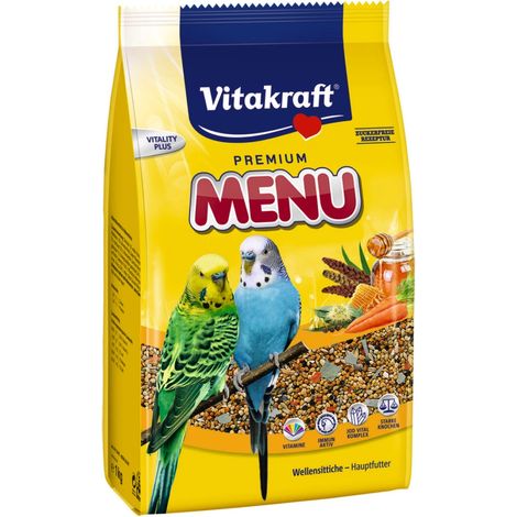 menu completo per pappagallini -  500 gr - vitakraft
