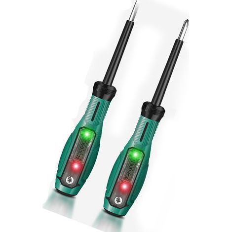 Stylo testeur de circuit électrique automobile AC12-300V Testeur numérique de tension et de courant-AquaForge (1/5)