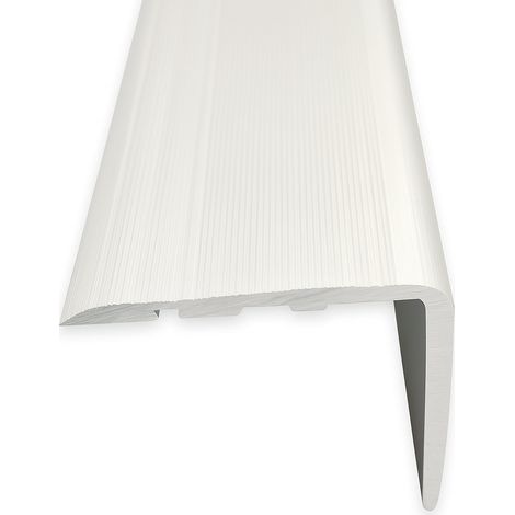 Pack 10 unds. Cantonera Aluminio 60mm - Sin antideslizante - Taladrado  21mm alt. 50mm anch. 2m larg. - (1/3)