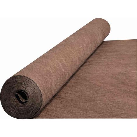 Premium Gartenbauvlies, Maße: 1,2 x 10 m Rolle, 125 g PE/PP, braun (1/4)