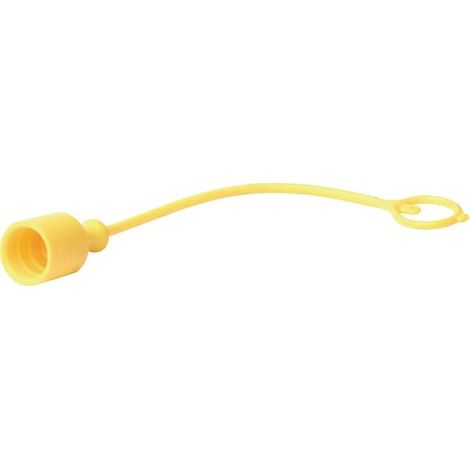 Tap贸n antipolvo amarillo para racor NV-12 macho FASTER TF12G
