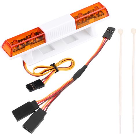 Phare LED Clignotant Télécommandé pour Voiture RC, Accessoire Modélisme (1/5)