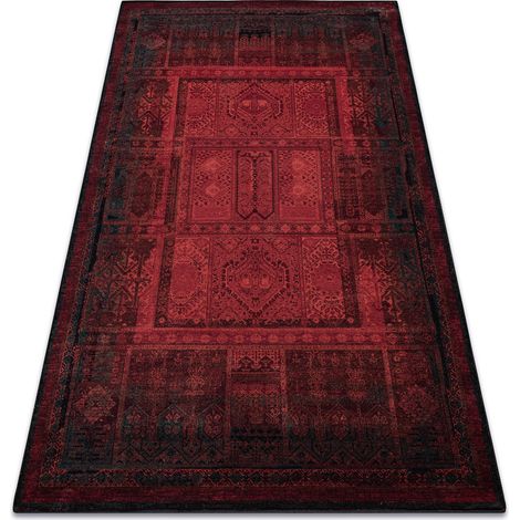 Wool carpet OMEGA Nakbar oriental - ruby red 170x235 cm
