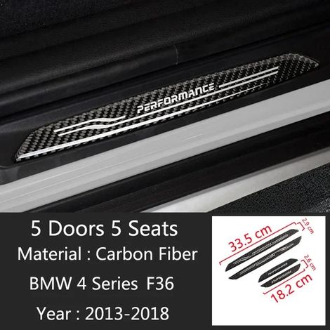 (F36 2013-2018) Accessoires : Pédale d'accueil de porte,seuil de porte,baguettes de finition pour BMW Série 1,3,4,5,3GT,X1,X3,X4,X5,X6 (F20,F30,F10,F25,F16,F15) (1/3)