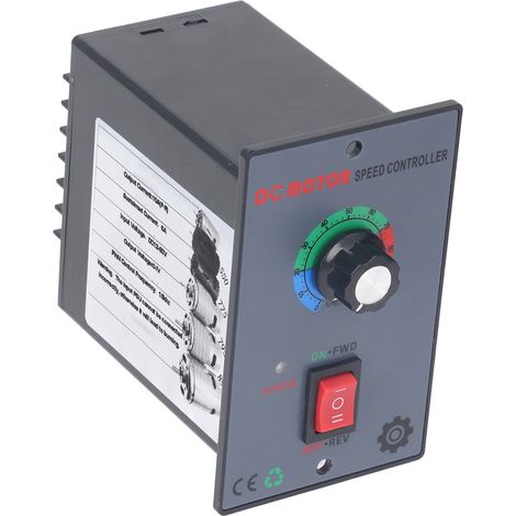 Contrôleur de vitesse moteur 10 A, rotation horaire/antihoraire, régulateur de courant continu pour moteurs 550, 775, 795 et 895, entrée 12-60 V. (1/5)
