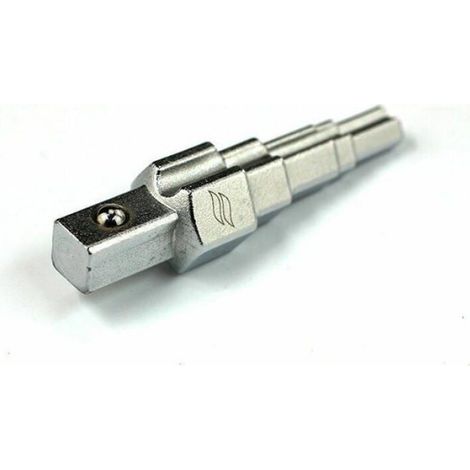 Clé Radiateur Étagée - Acier Au Carbone - Poignée Cliquet 276 mm - Pour Robinets 1/2 Pouces - 5 Tailles 10 11 12,5 16 21 mm - 1 Pièce (1/5)