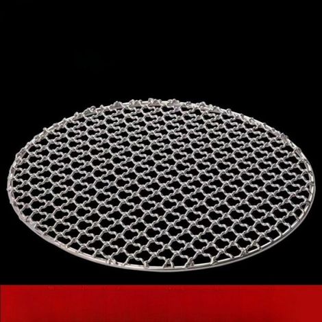 Grille ronde en acier inoxydable (2 pièces 30 cm) (1/5)