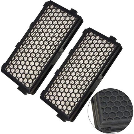 Filter für Miele Classic Compact C1 Complete C2/C3 Staubsauger – 2-teiliges Set – 18,5 x 8,5 x 2,8 cm (1/5)