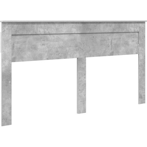 Tête de lit,Décoration murale Gris béton 180 cm Bois d'ingénierie CFW693926 (1/5)