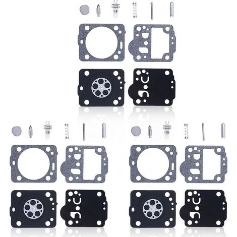 CYRILL – Set di 3 kit guarnizioni e membrana carburatore per motosega Husqvarna 236 carburatore ZAMA C1T-EL41A C1T-W33, ricambio per ZAMA GND-83 (1/5)