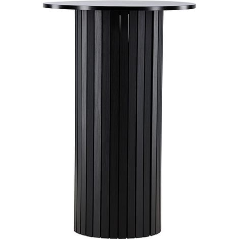 Härön Bartisch Ø70 cm schwarz.