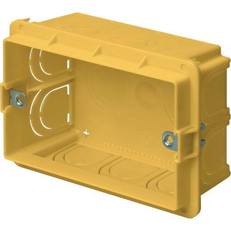 Scatola Rettangolare Da Incasso 3P 95X70X48 Mm - 10 Pz (1/2)