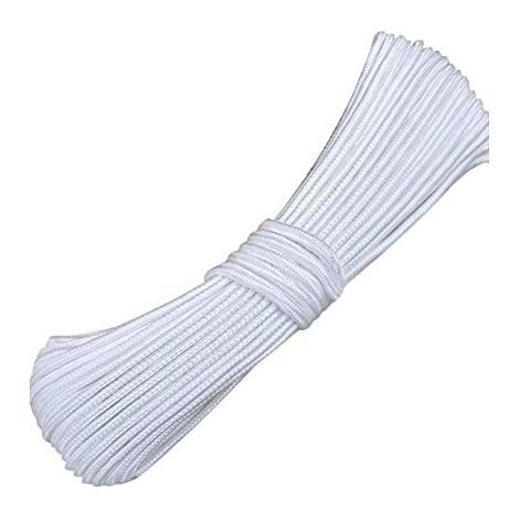 Einzelhandel mit 4-mm-Gardinenzugschnüren, 20 Meter langen Jalousien, Bambus-Zugschnüren für Jalousien, Zubehör, Nylonseil und geflochtenen Gardinenzugschnüren. (1/5)