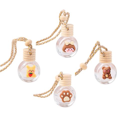 de 4 pendentifs pour parfum de voiture décoration suspendue