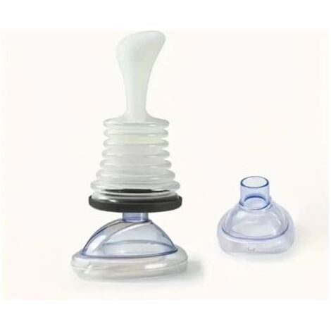 Dispositif de sauvetage en cas d'étouffement, dispositif d'aspiration des voies respiratoires portable, dispositif de premiers secours professionnel en cas d'étouffement, avec sac de rangement APERQ (1/4)